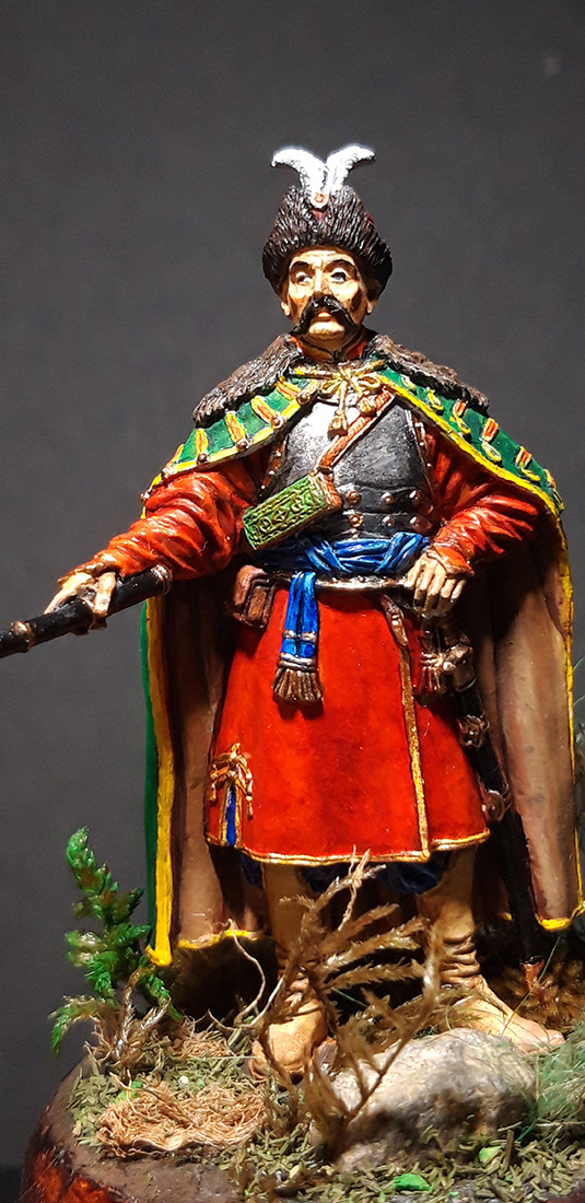 Figures: Cossacks colonel, 17th cent., photo #3