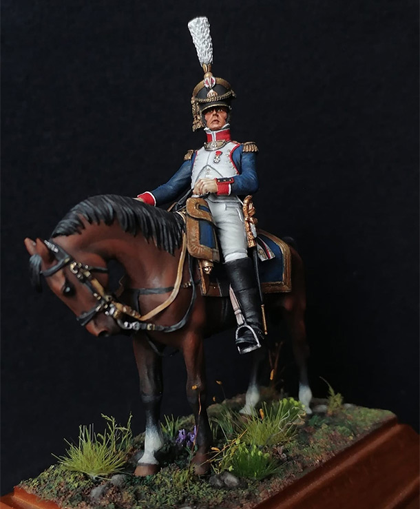 Фигурки: Полковник линейной пехоты, Франция, 1812 г.