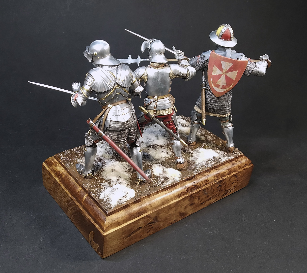Dioramas and Vignettes: Medieval warriors. P.2, photo #6