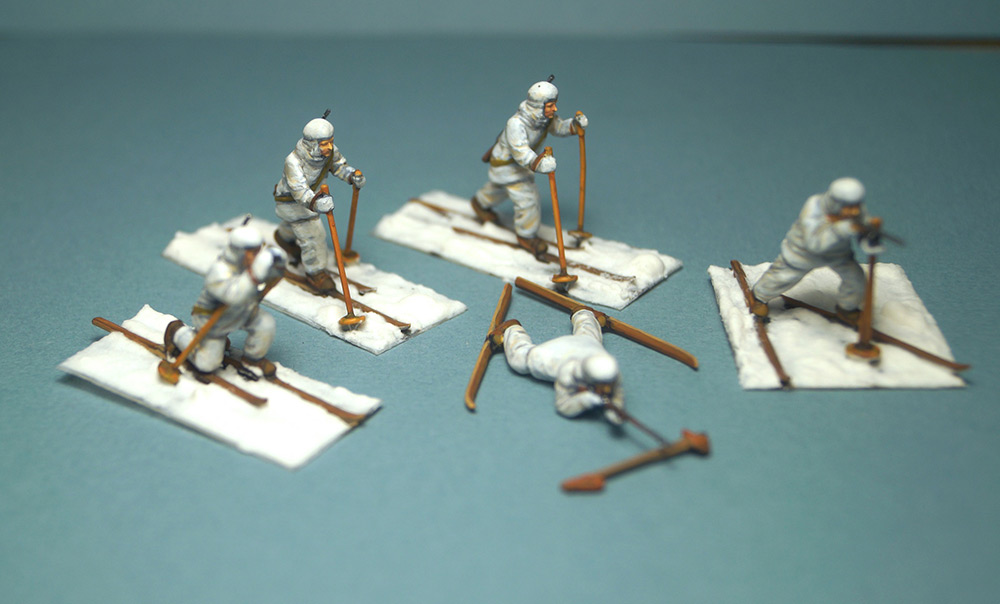 Figures: Soviet ski troops, photo #1