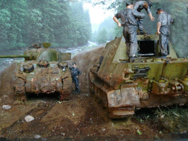Dioramas and Vignettes: Hunting Tiger and Firefly, photo #16
