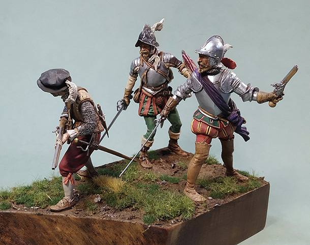Dioramas and Vignettes: Spanish infantry, 1550-80s