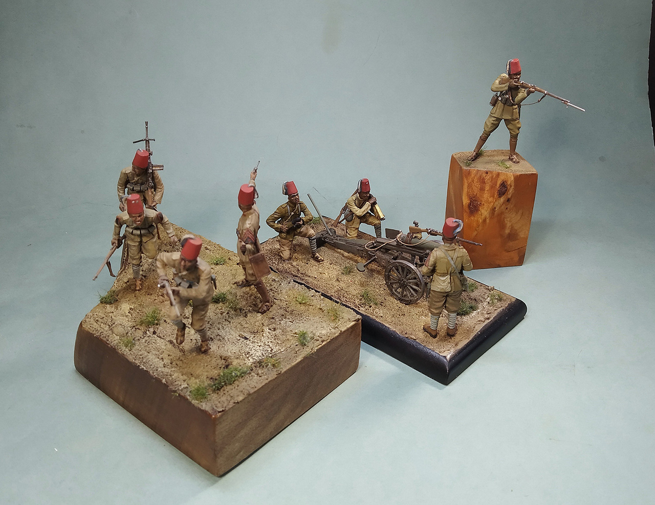 Dioramas and Vignettes: Eritrean Askari at training, photo #3