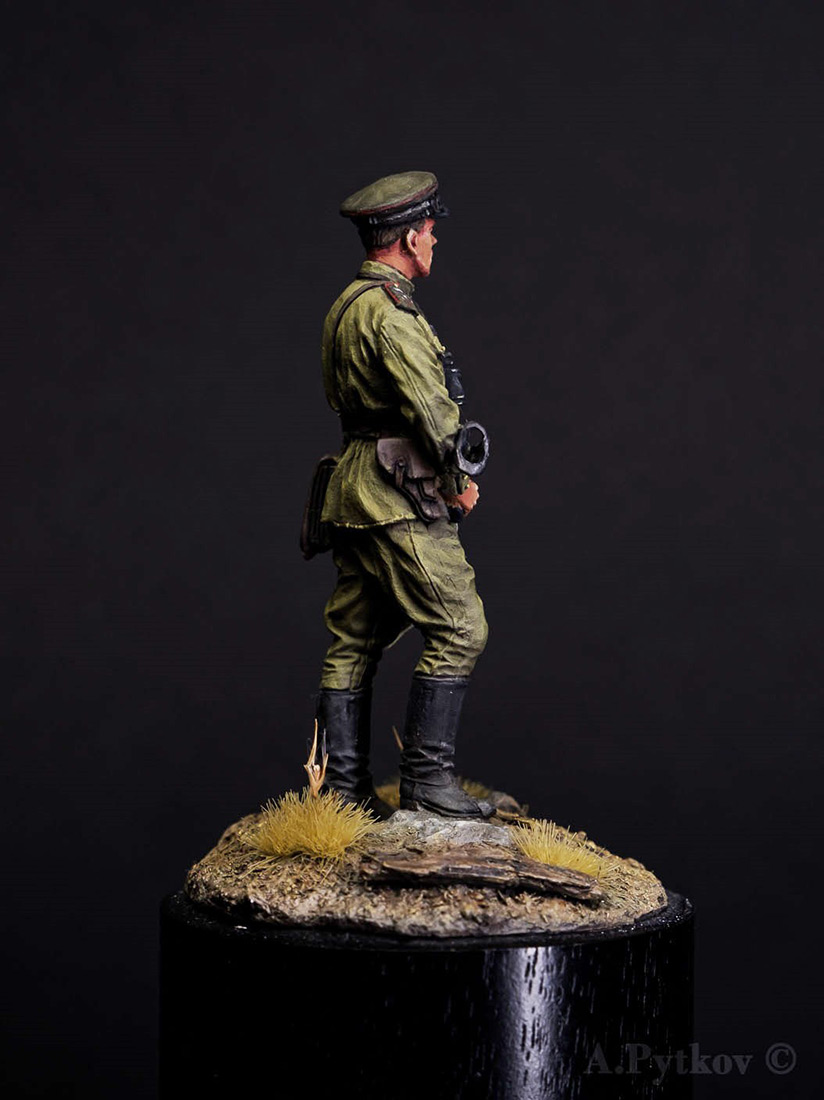 Figures: Soviet anti-tank unit officer, 1943-45, photo #5