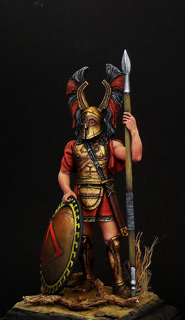 Figures: Greek warrior, photo #1