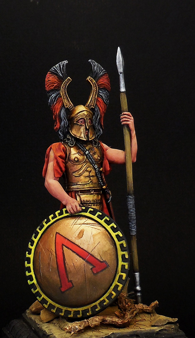 Figures: Greek warrior, photo #6