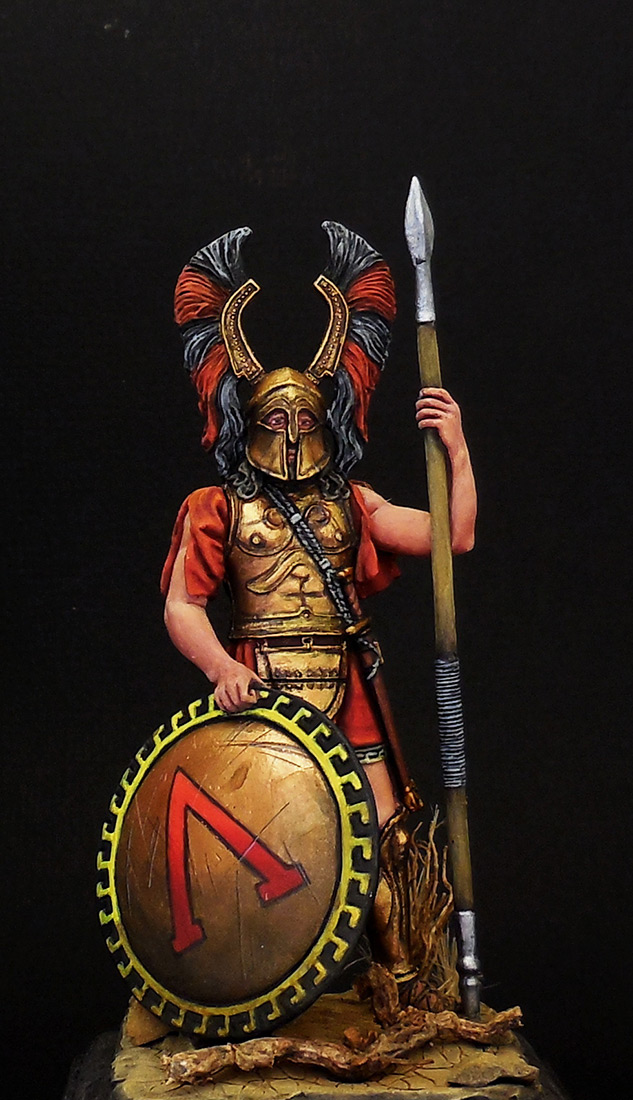 Figures: Greek warrior, photo #7