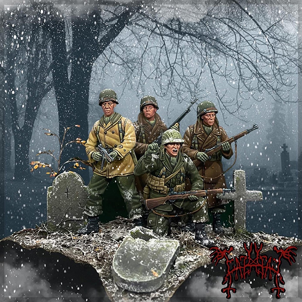 Dioramas and Vignettes: 101st Airborne div. Bastogne 1944