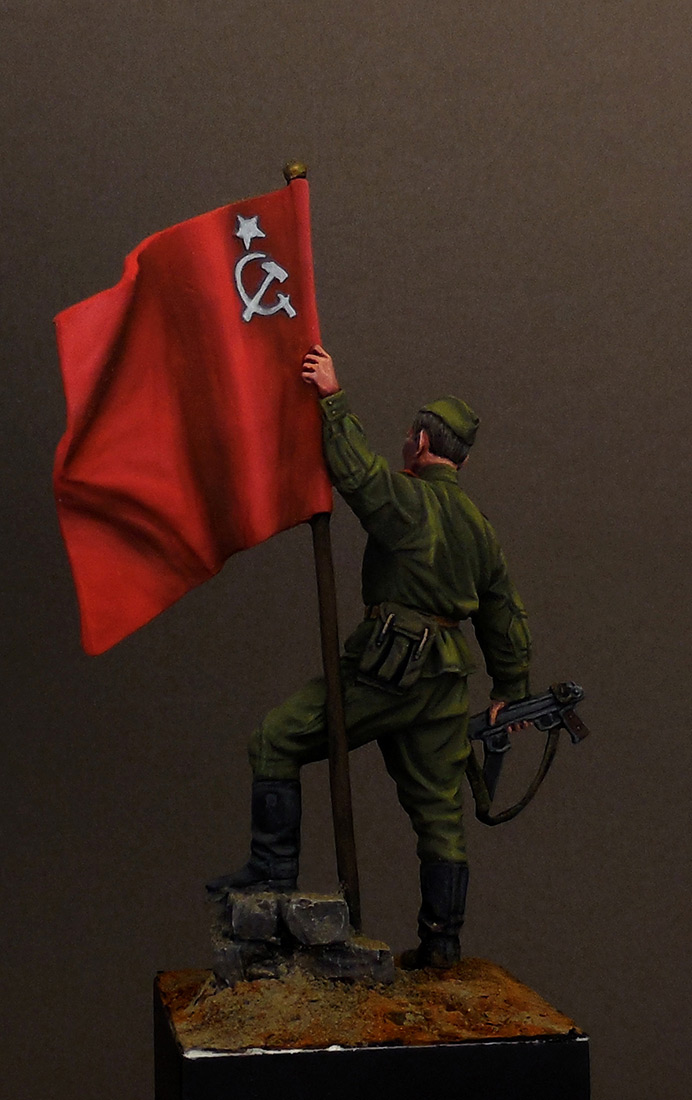 Figures: Guards corporal, Red Army infantry, photo #2