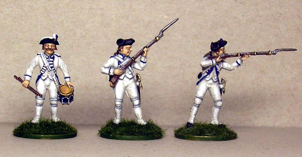 Фигурки: Французские солдаты, 1786.
