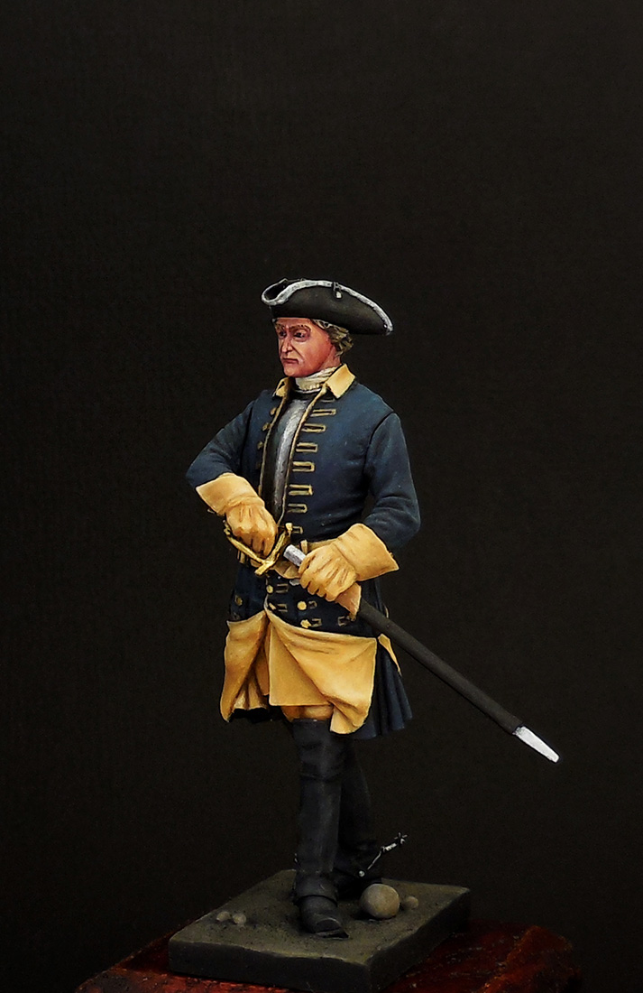 Figures: Swedish cavalry officer, 1710s, photo #1