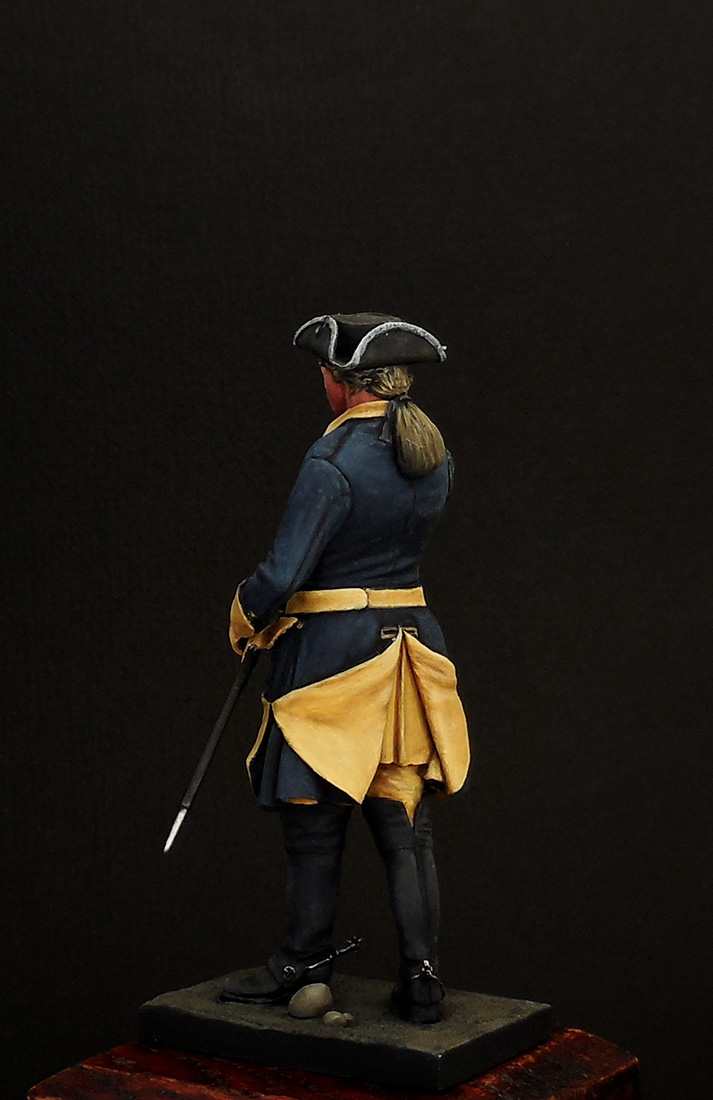 Figures: Swedish cavalry officer, 1710s, photo #4