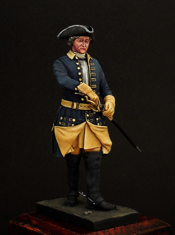 Figures: Swedish cavalry officer, 1710s