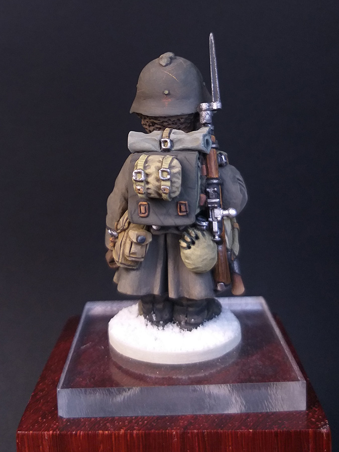 Miscellaneous: Red Army trooper in winter uniform, photo #5