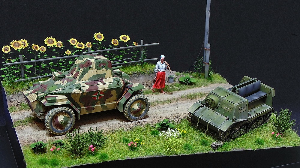 Dioramas and Vignettes: August 1941. Csaba 39M, photo #1