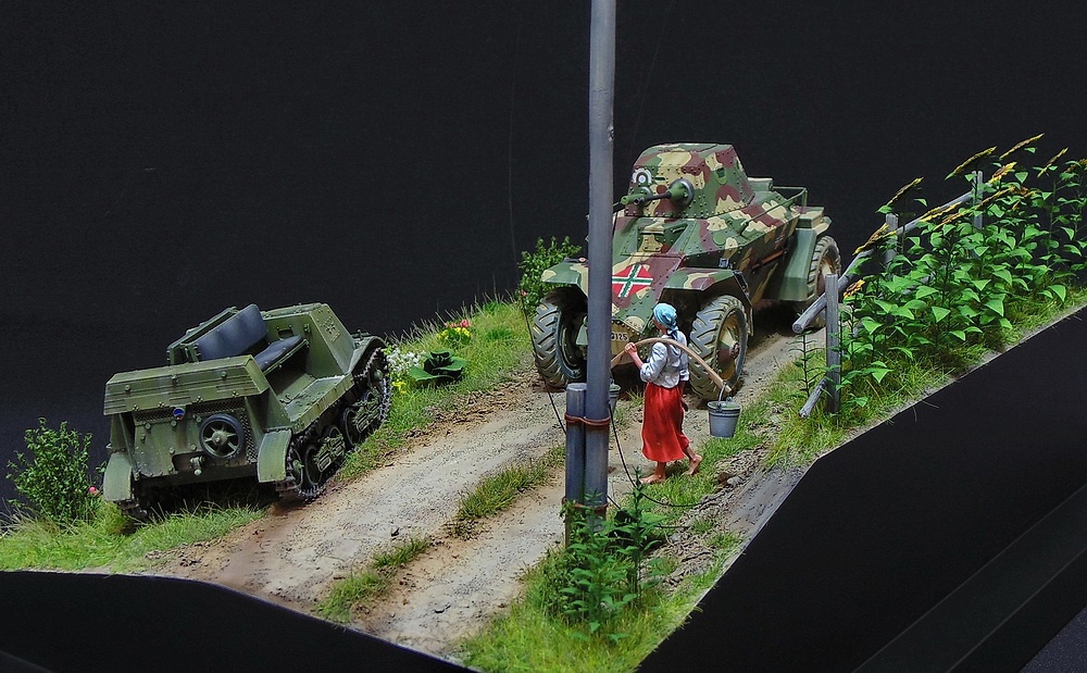 Dioramas and Vignettes: August 1941. Csaba 39M, photo #3