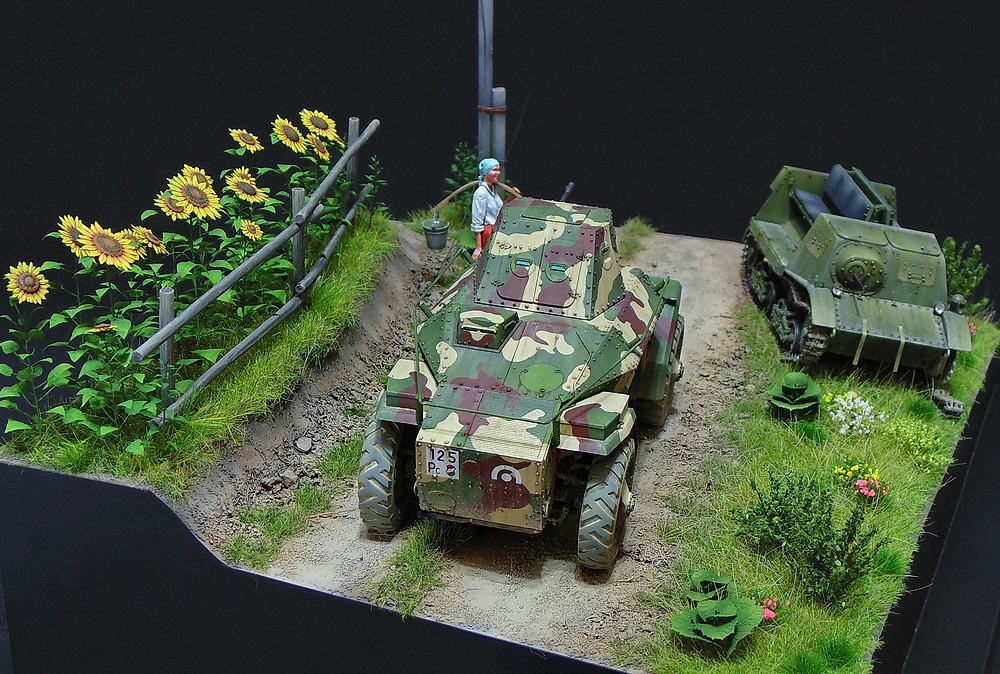 Dioramas and Vignettes: August 1941. Csaba 39M, photo #4