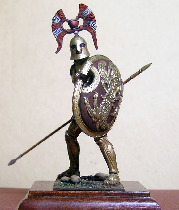 Figures: Hoplit, VI Century B.C., photo #1