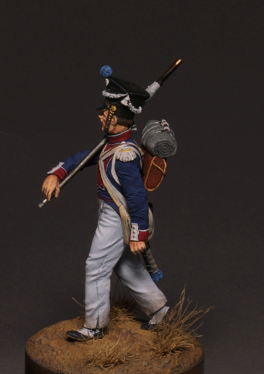 Фигурки: Фузилер 8-го полка ВГВ, 1807г., фото #6