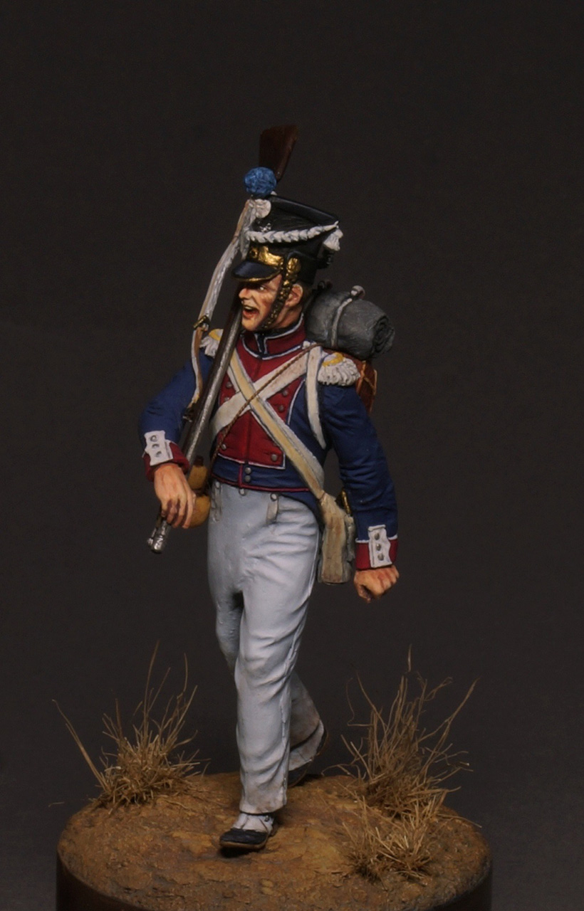 Фигурки: Фузилер 8-го полка ВГВ, 1807г., фото #7