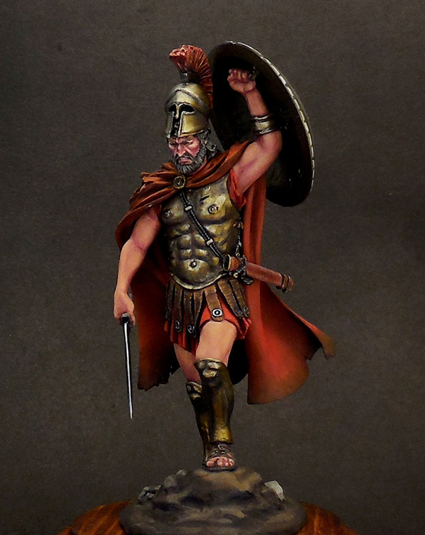 Figures: Greec commander, 5th. BC