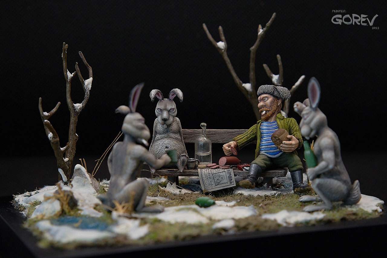 Разное: Дед Мазай и зайцы, фото #3