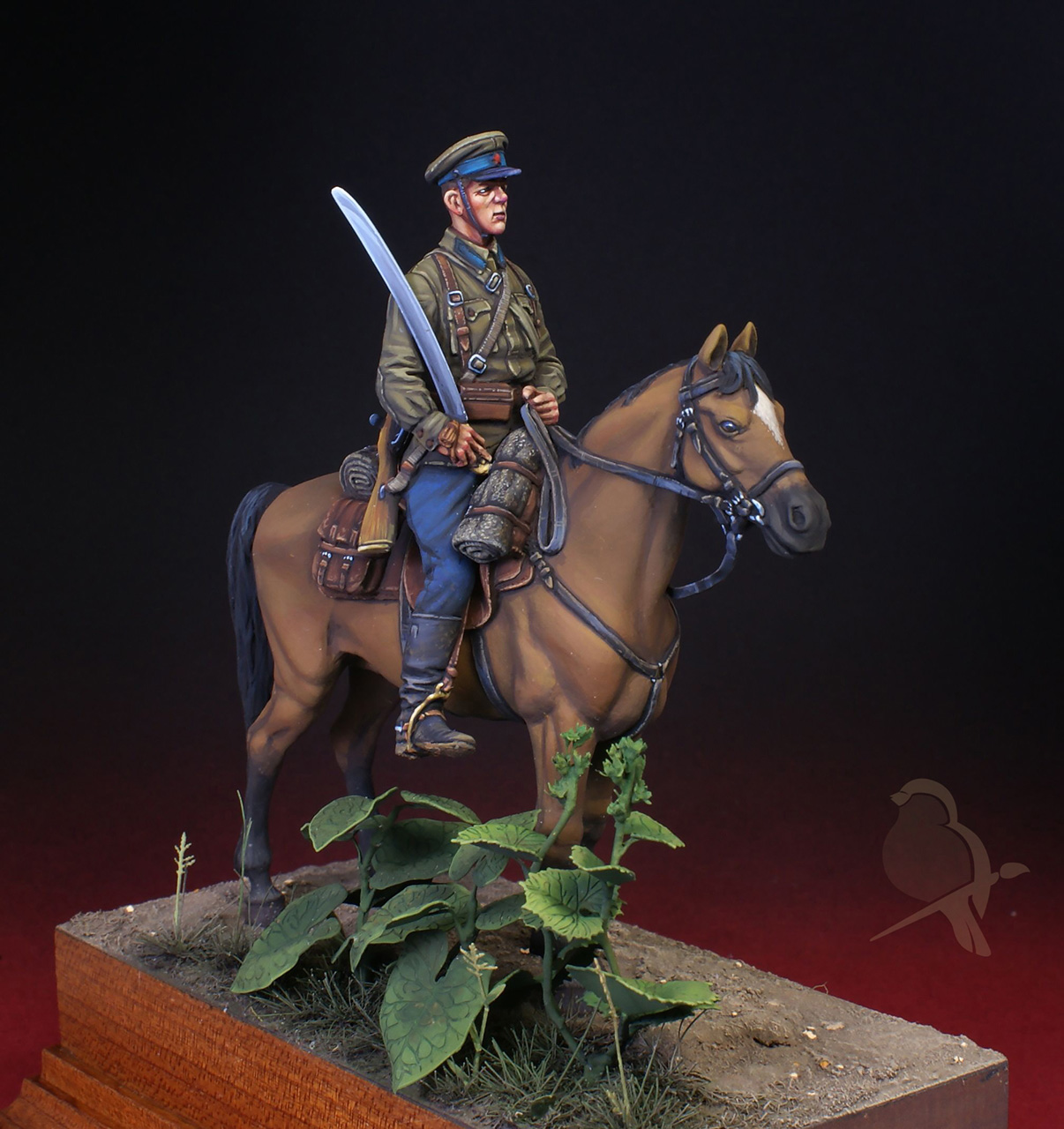 Figures: Red Army cavalryman, 1939-43, photo #1