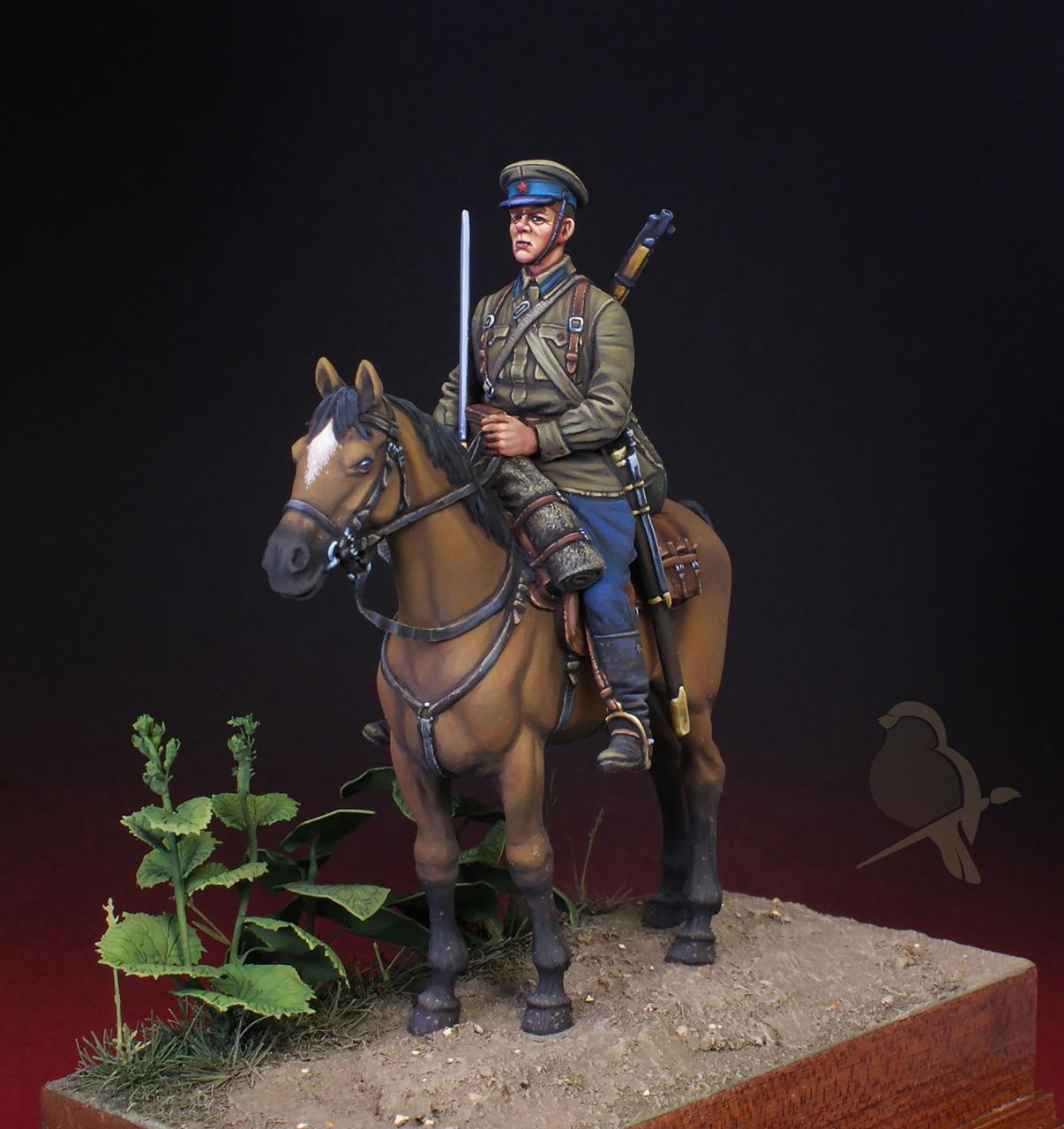 Figures: Red Army cavalryman, 1939-43, photo #2