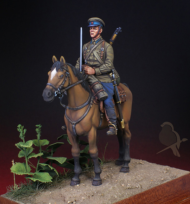 Figures: Red Army cavalryman, 1939-43