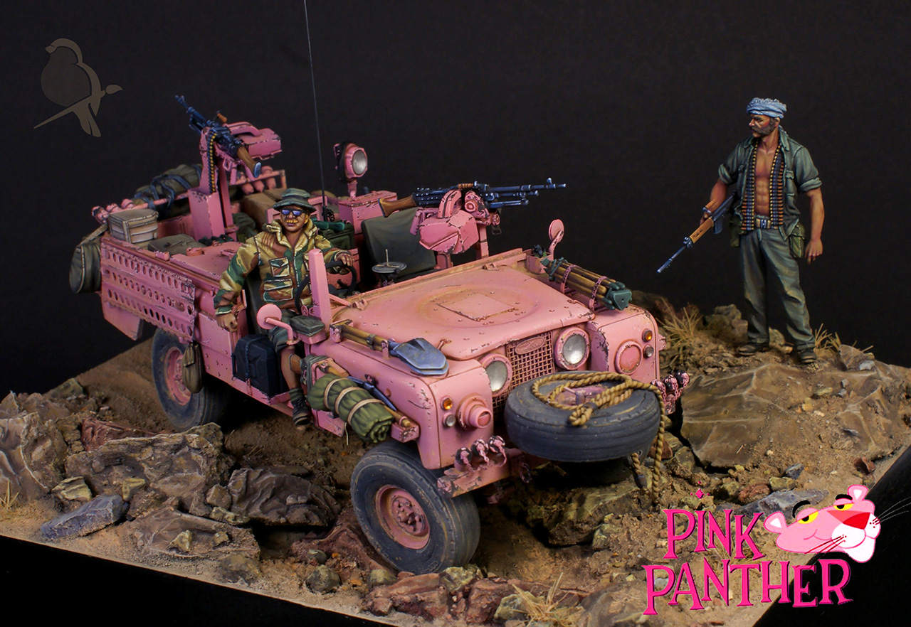 Диорамы и виньетки: Розовая пантера, фото #1