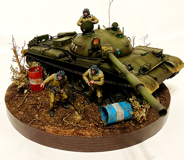 Dioramas and Vignettes: T-62