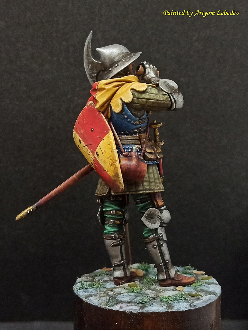 Figures: Medieval infantryman, 14-15th cent., photo #7