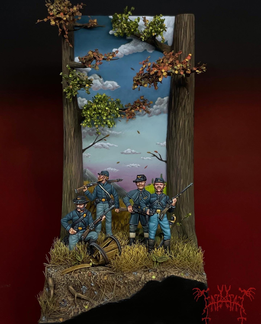 Dioramas and Vignettes: Union infantry, American Civil War, photo #1