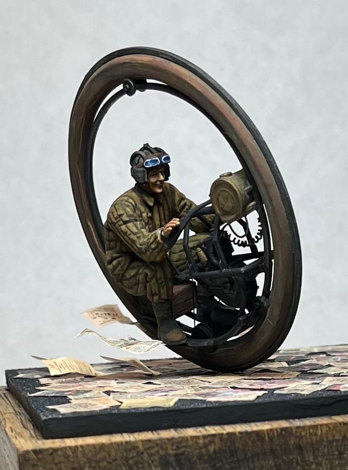 Dioramas and Vignettes: Monowheel 1910, photo #3