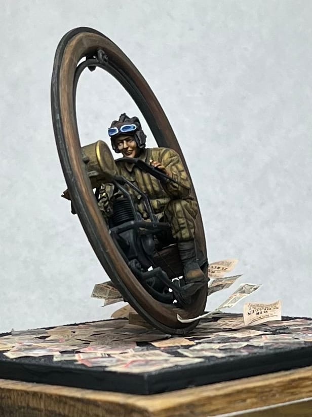 Dioramas and Vignettes: Monowheel 1910, photo #4