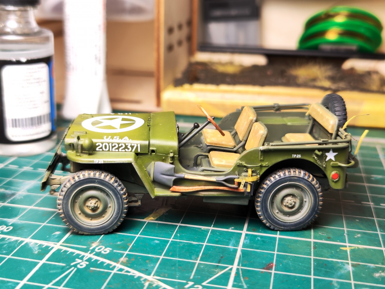 Dioramas and Vignettes: Willys MB. The immortal pony, photo #18