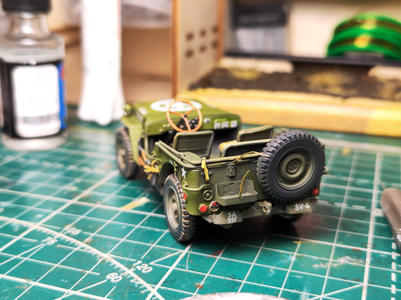 Dioramas and Vignettes: Willys MB. The immortal pony, photo #26