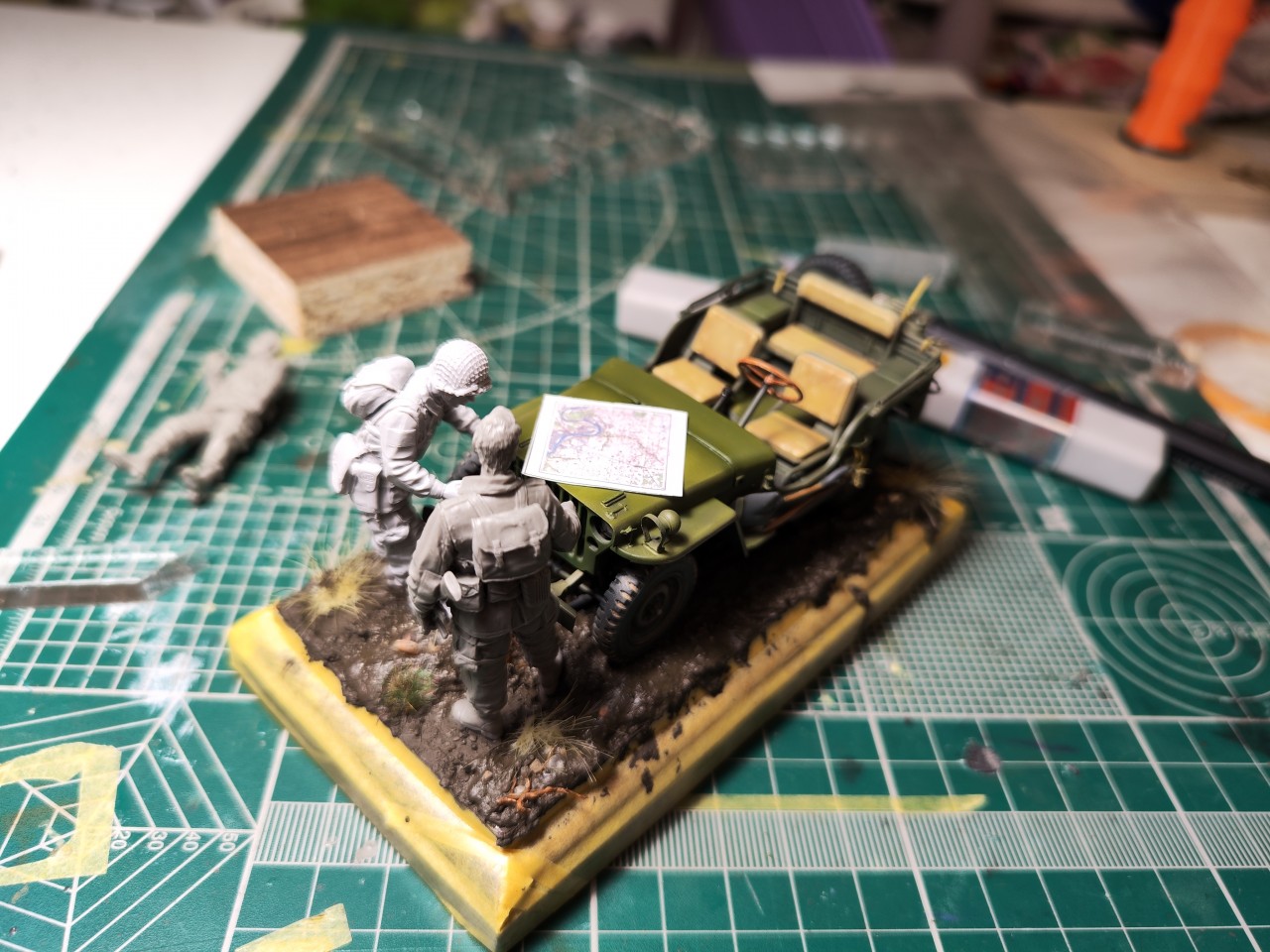 Dioramas and Vignettes: Willys MB. The immortal pony, photo #27