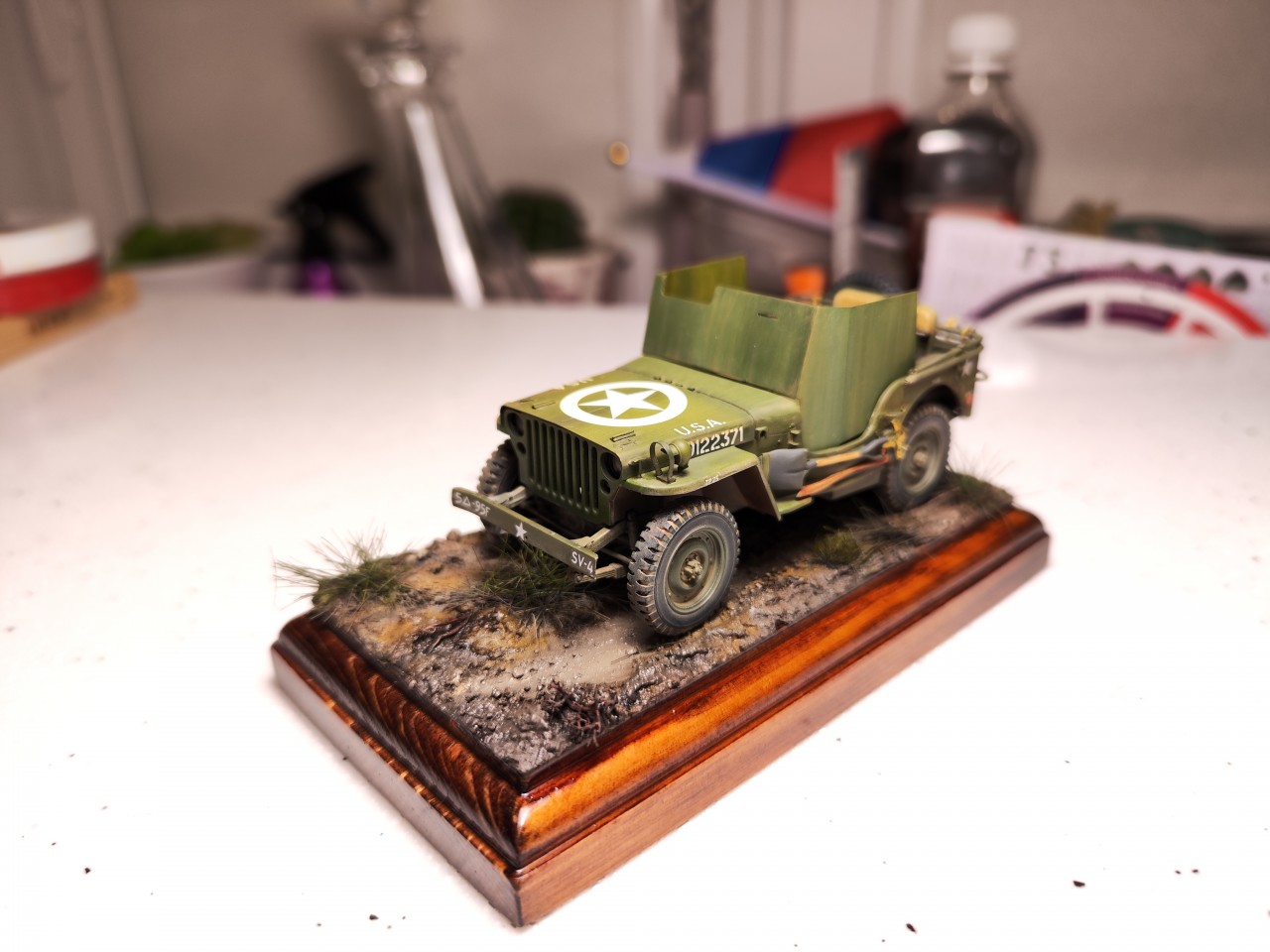 Dioramas and Vignettes: Willys MB. The immortal pony, photo #7
