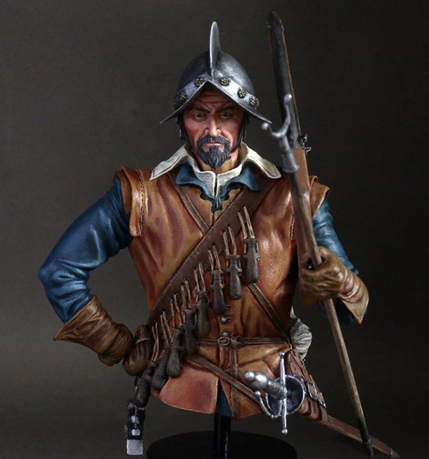 Figures: Spanish musketeer