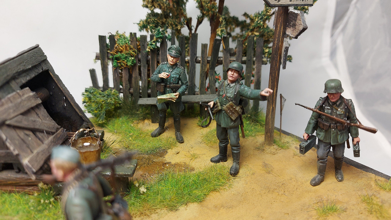 Dioramas and Vignettes: German infantry, photo #2
