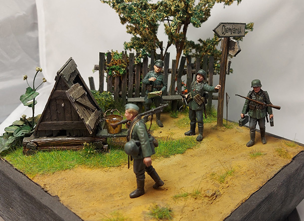 Dioramas and Vignettes: German infantry