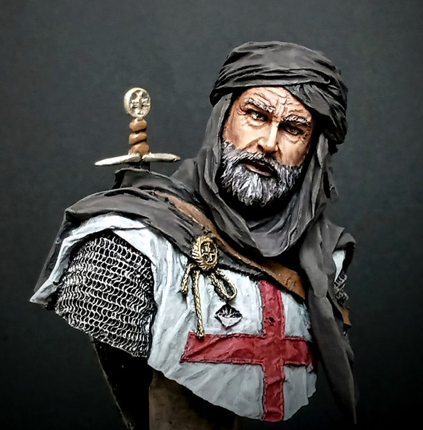Figures: Crusader knight