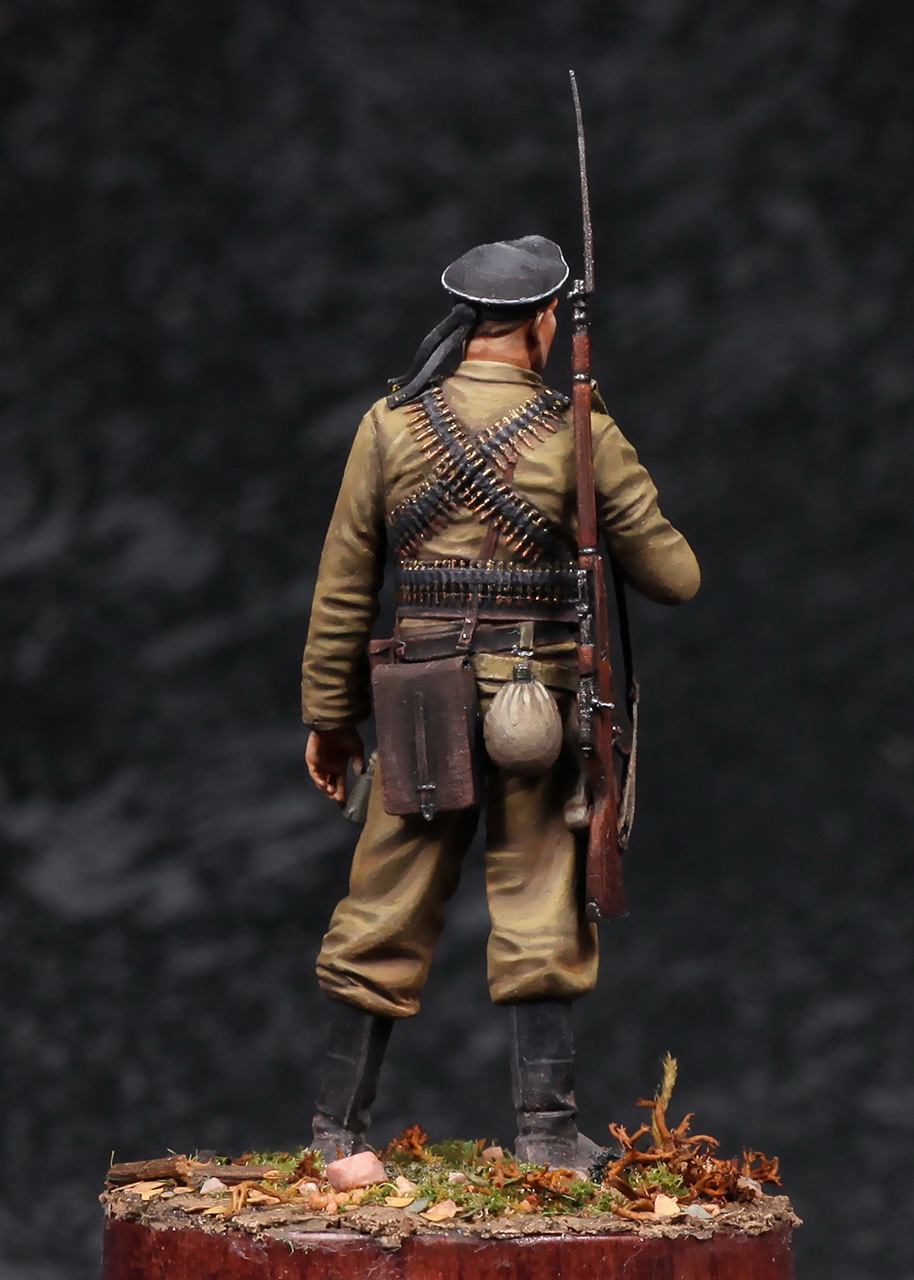 Figures: Soviet marines scout, 1941, photo #5