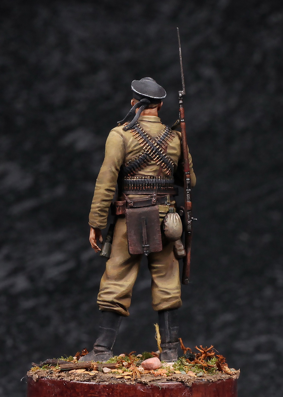 Figures: Soviet marines scout, 1941, photo #7