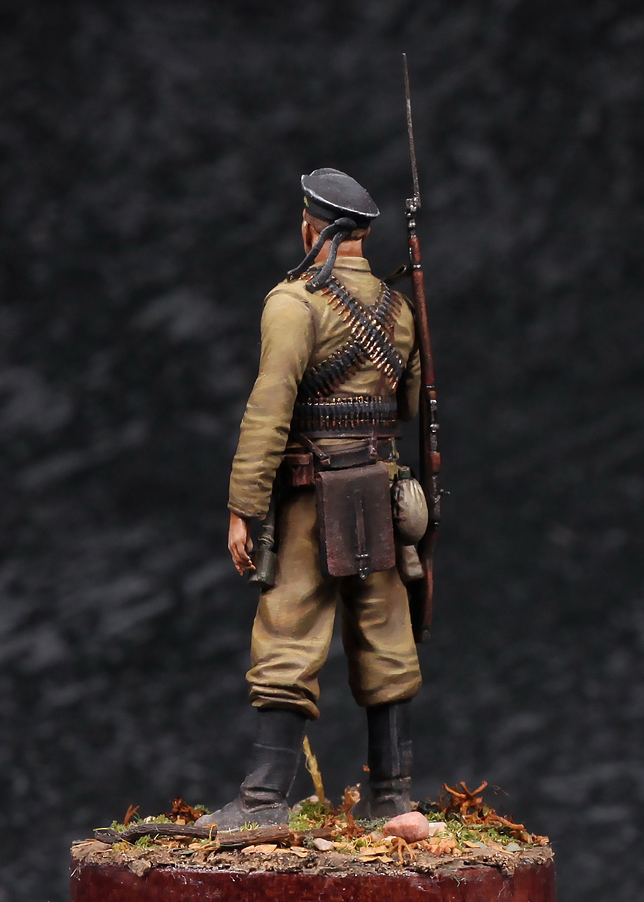 Figures: Soviet marines scout, 1941, photo #8