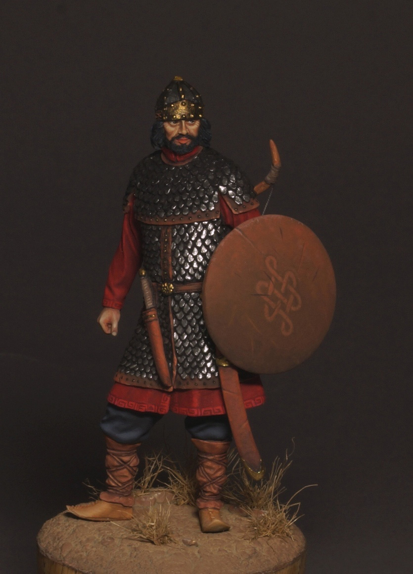 Figures: Hun warrior, 4-7th AD, photo #1