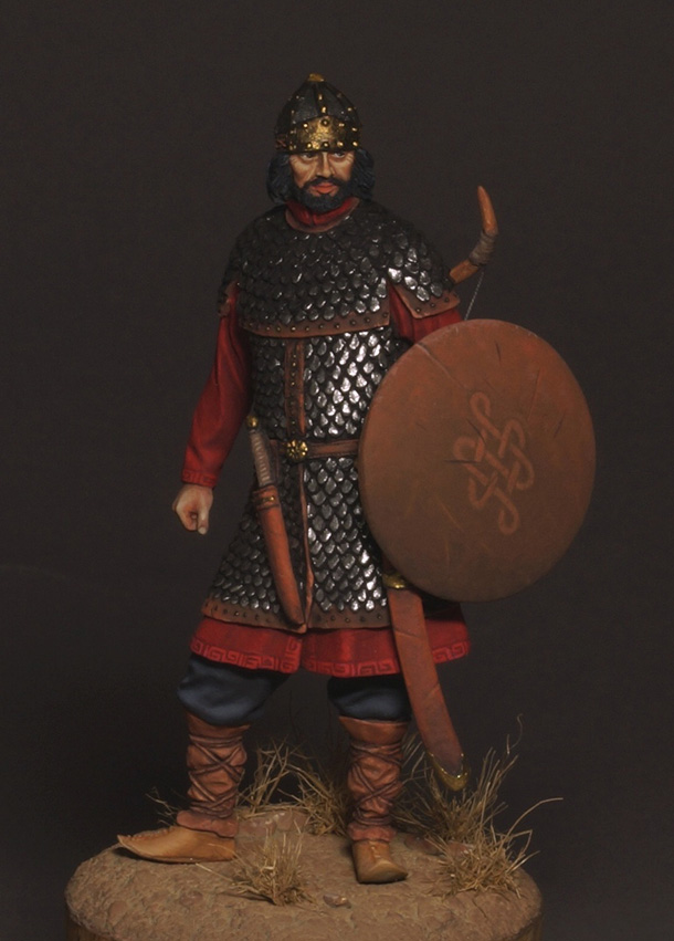 Figures: Hun warrior, 4-7th AD