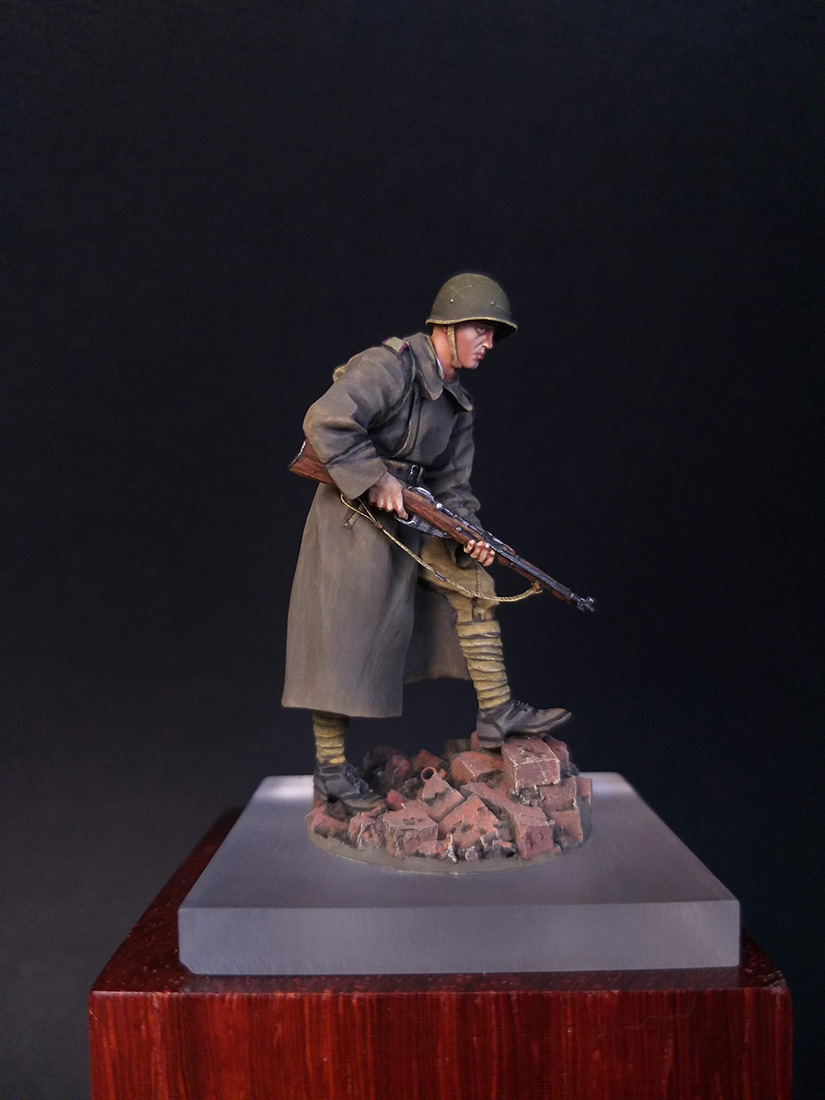 Figures: Soviet infantryman, 1944, photo #3