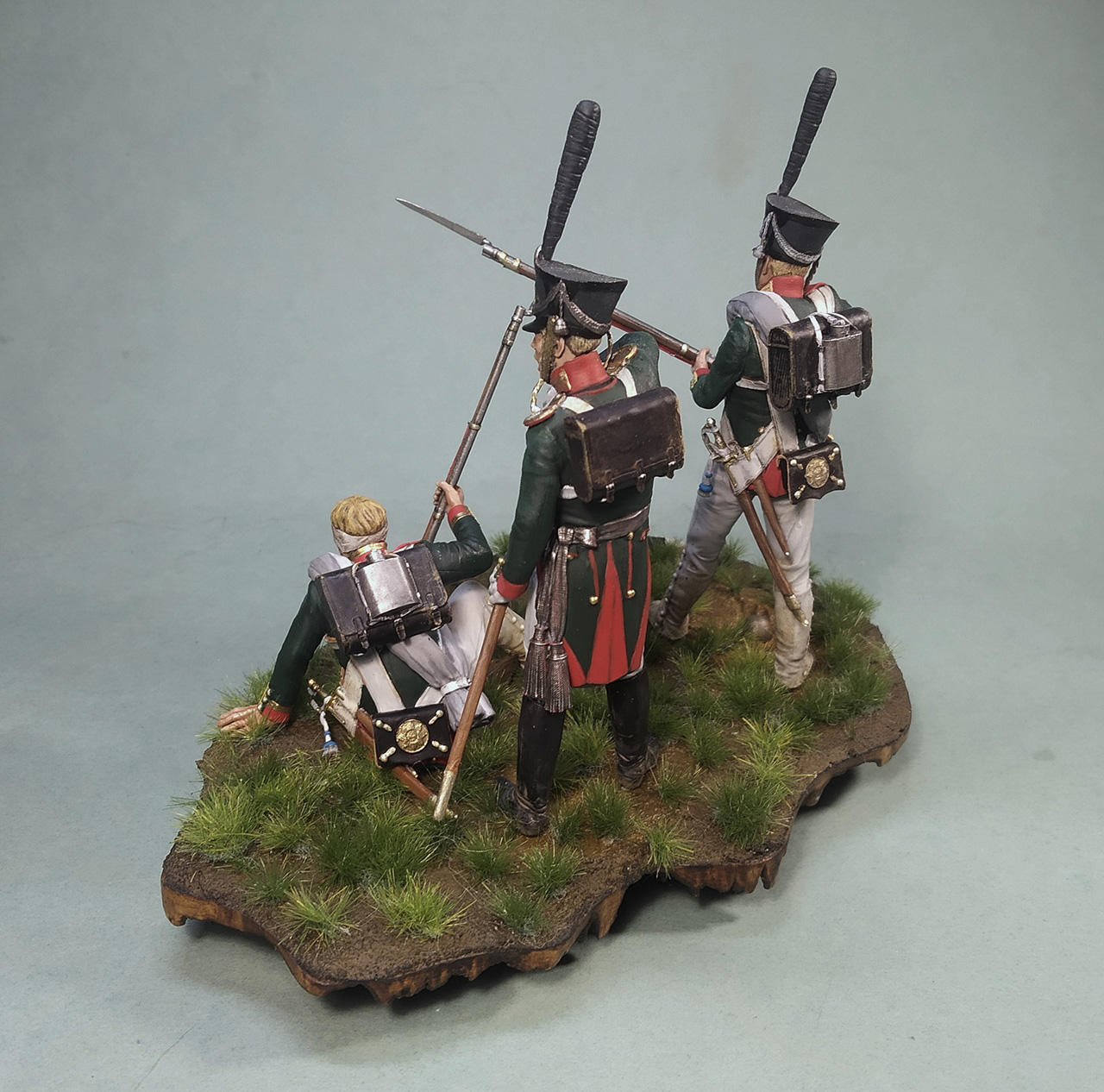 Dioramas and Vignettes: Leib Guard Litovsky regt. infantry, 1812, photo #10